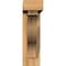 Ekena Millwork Funston Block Rough Sawn Bracket w/ Offset Brace, Western Red Cedar, 4"W x 14"D x 14"H BKT0402X14X14FST05RWR - alternate 3